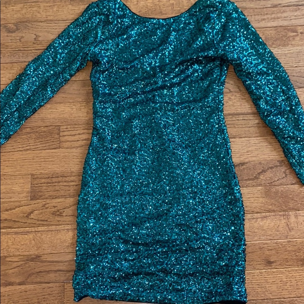 H&M Sequin Bodycon Dress